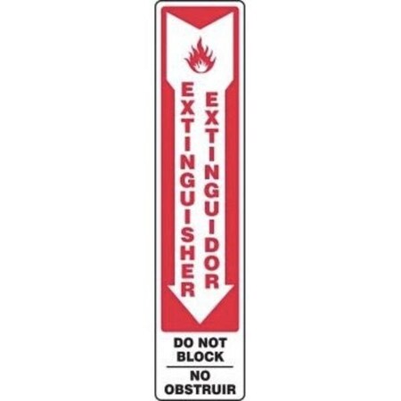 Accuform BILINGUAL Safety Sign EXTINGUISHE SBMFXG934XL SBMFXG934XL